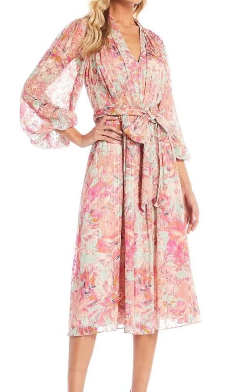 Alex Marie Hayden Midi Dress Floral Boho Party Formal Wedding Guest Garden 6